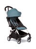 Babyzen YOYO2 Stroller White Frame with Aqua 6+ Color Pack image number 1